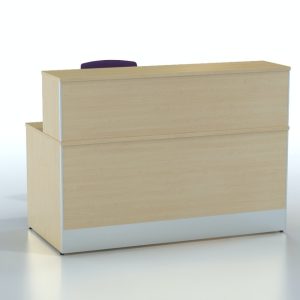 X-Range Modular Rectangular Reception Desk Counter